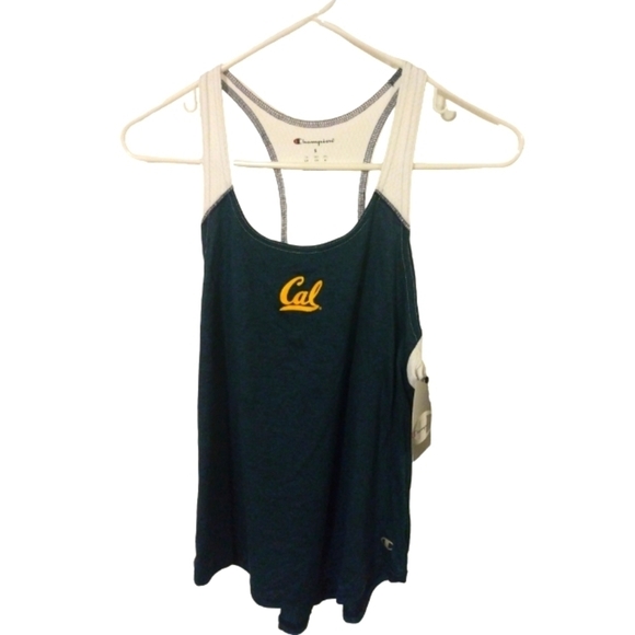 Champion NCAA California Golden Bears Epic Racer Back Lightweight Tank S NWT - Picture 1 of 8